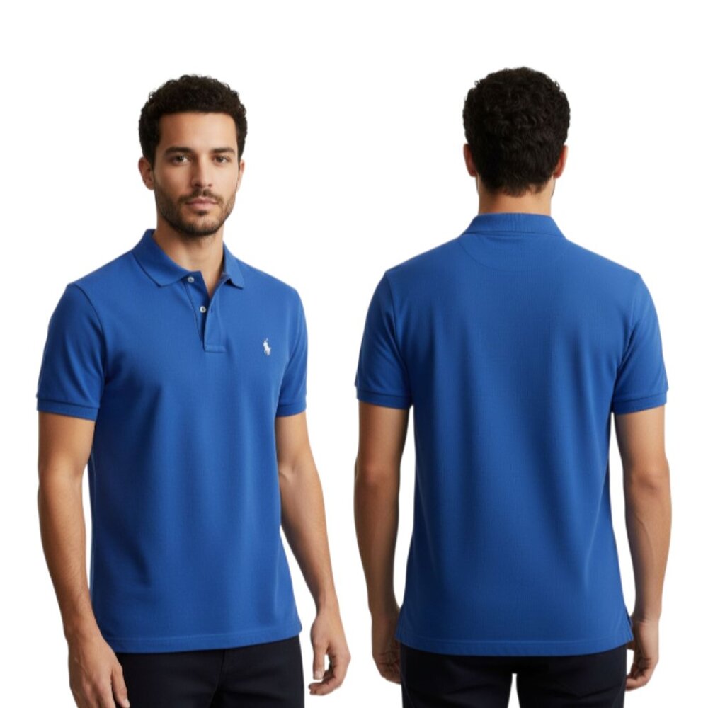 Ralph Lauren Men's Polo Shirt (Size M) - Blue, Casual, Sports